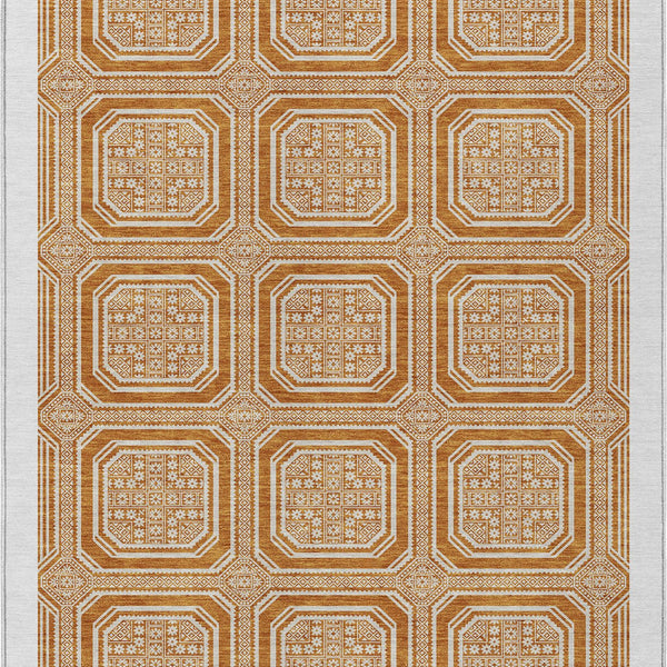 addison chantille acn1464 terracotta rug