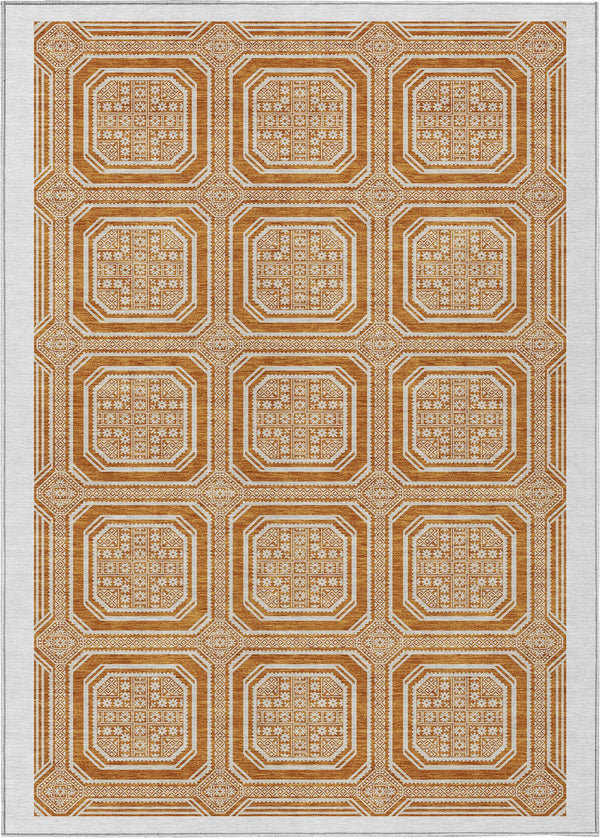 addison chantille acn1464 terracotta rug