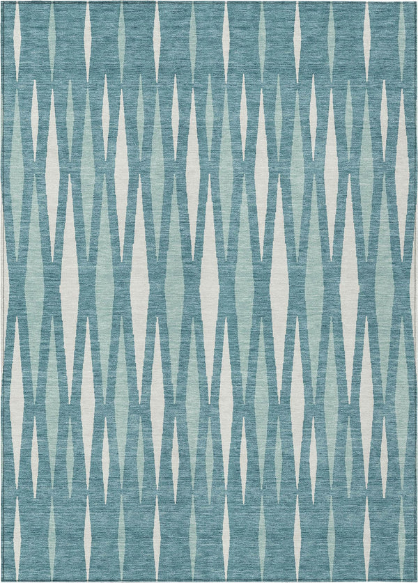 addison chantille acn881 teal rug