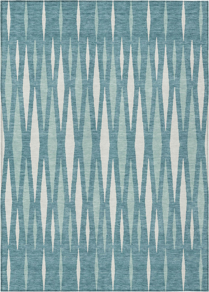 addison chantille acn881 teal rug
