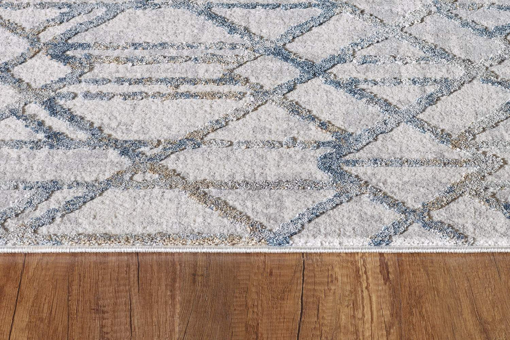 dynamic castilla 3527 995 grey rug