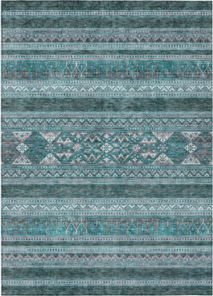addison chantille acn714 teal rug