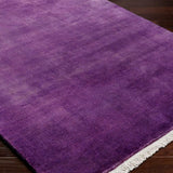 surya evergreen evg 2300 dark plum rug