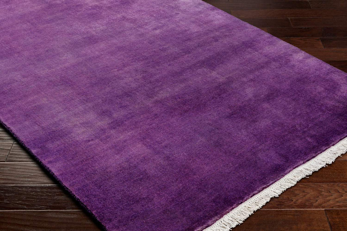 surya evergreen evg 2300 dark plum rug