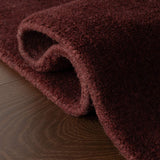 dash albert gania da2537 wine loom knotted wool rug
