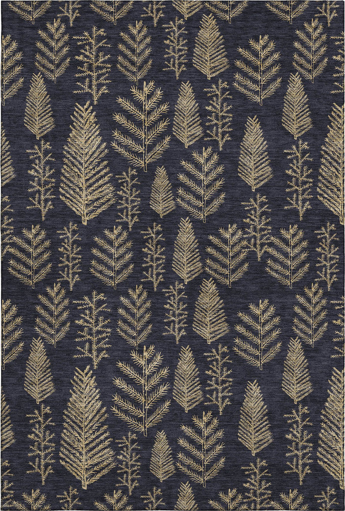 dalyn merry bright my21 black rug
