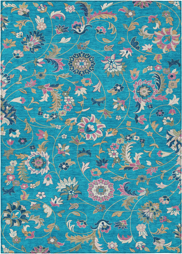 addison chantille acn1006 teal rug