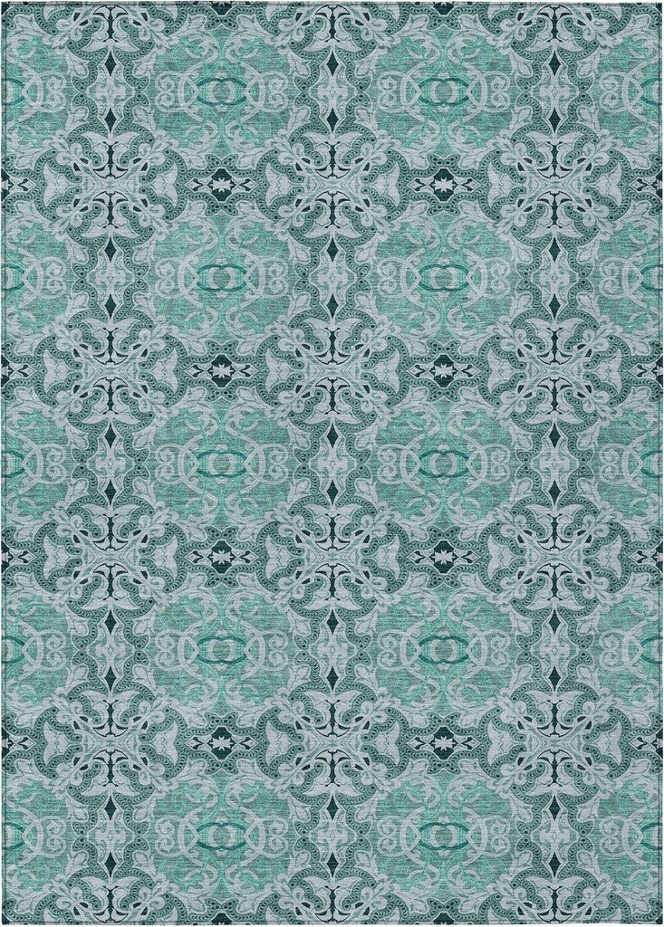 addison chantille acn783 teal rug