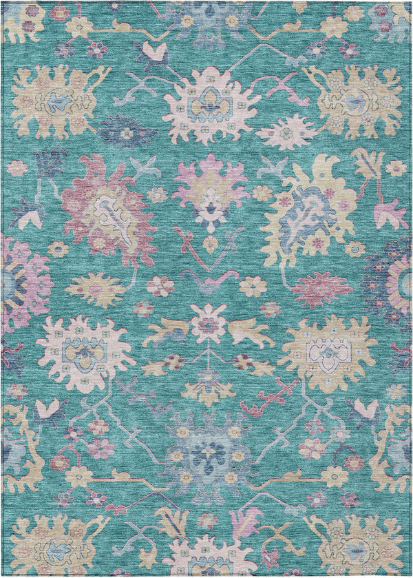 addison chantille acn1154 teal rug