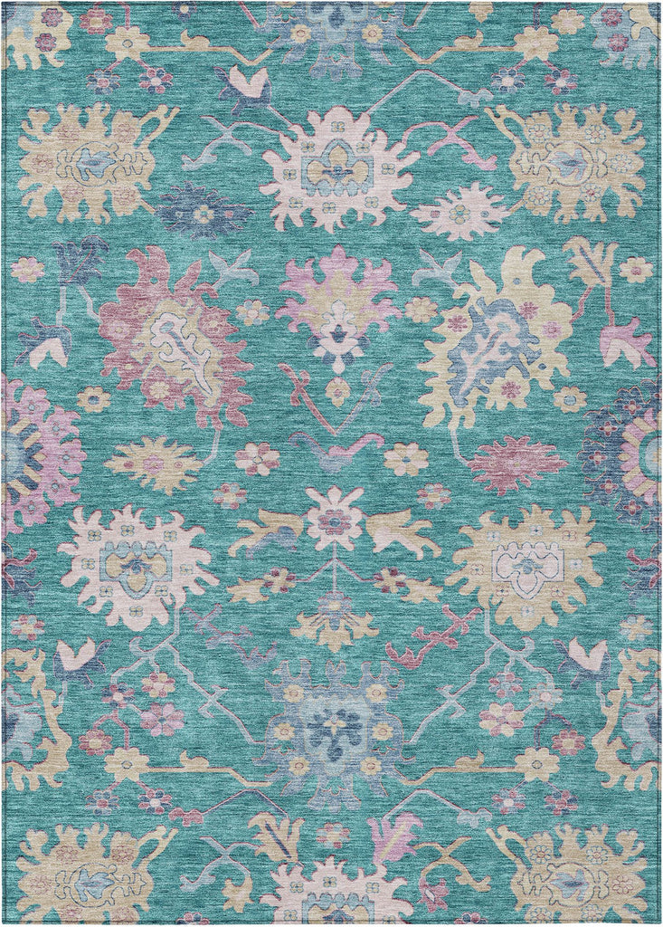 addison chantille acn1154 teal rug