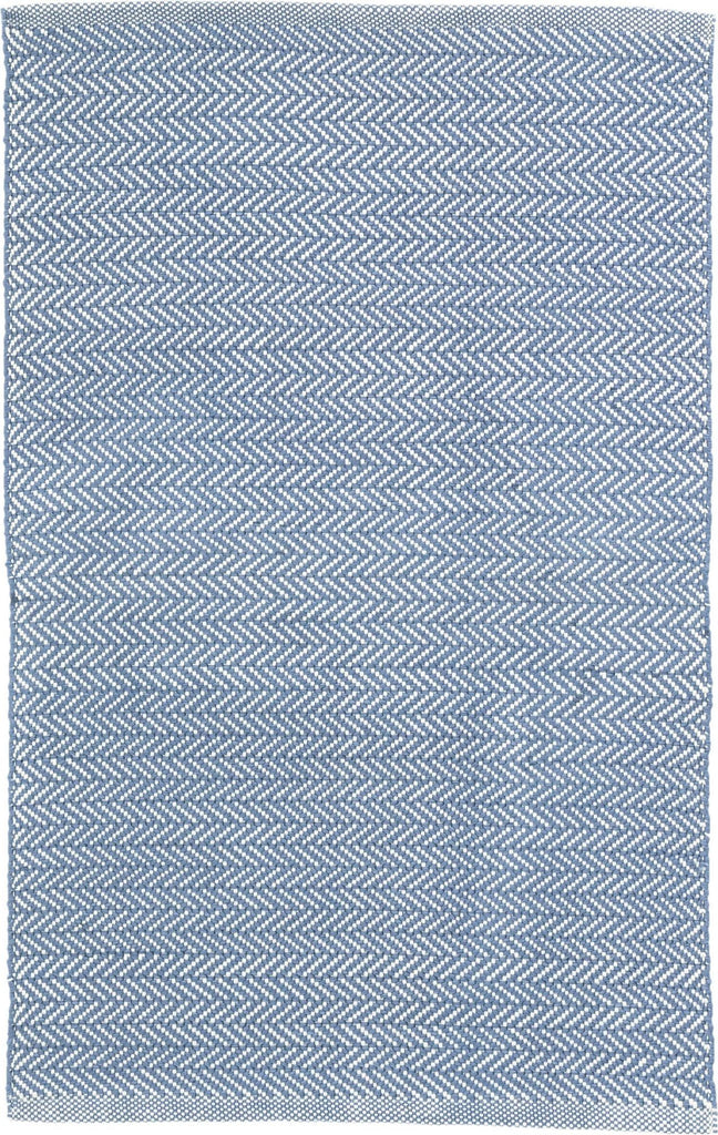 dash albert herringbone da395 denim rug