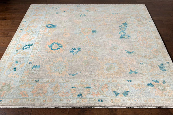 surya ushak usk 2301 light pink rug
