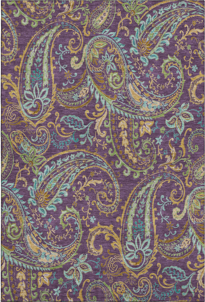addison mayfield amf533 purple rug