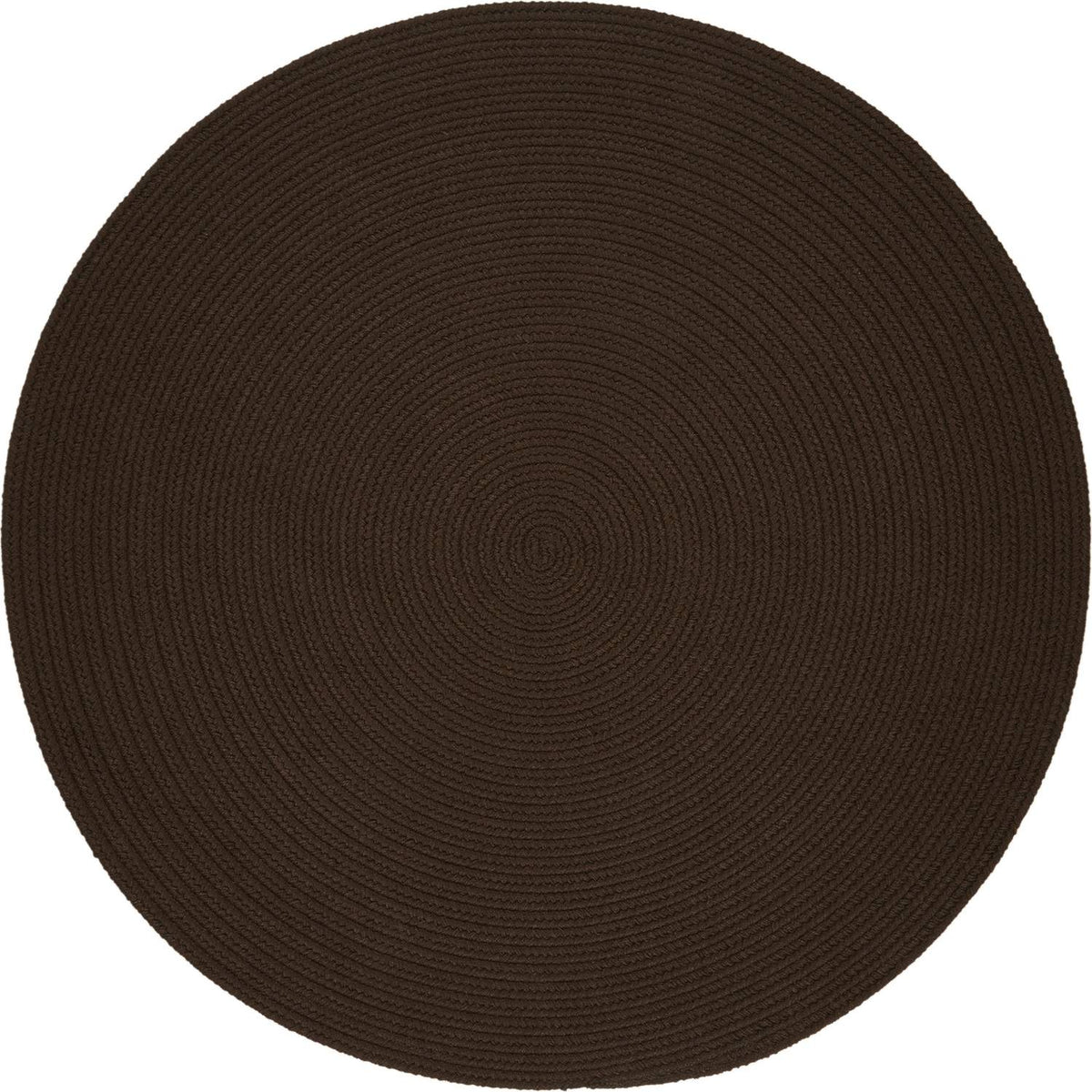 rhody solid poly s011 brown rug