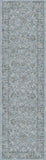 dynamic rugs ancient garden 57136 4646 steel blue rug