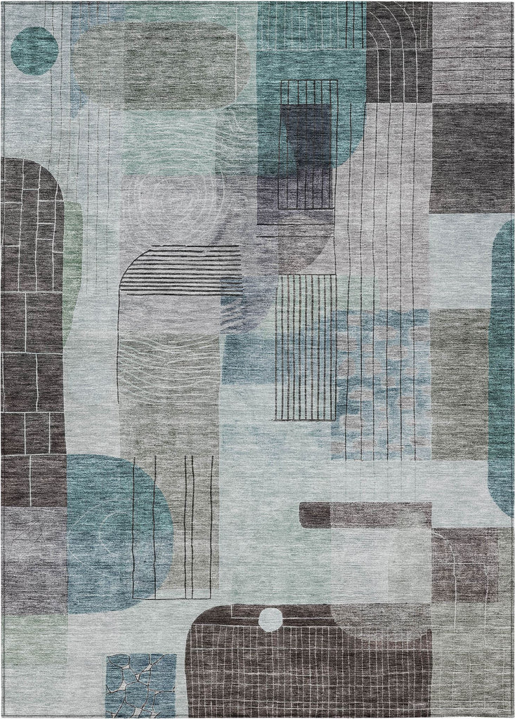 addison chantille acn1116 teal rug