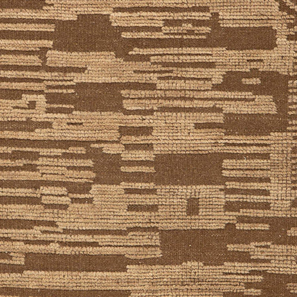 dash albert jex da2553 brown hand knotted wool rug