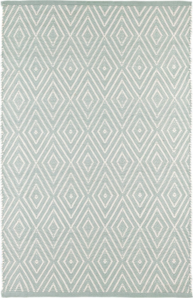 dash albert diamond rdb163 light blue rug
