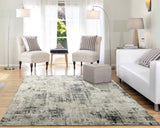 dynamic quartz 27035 190 grey rug