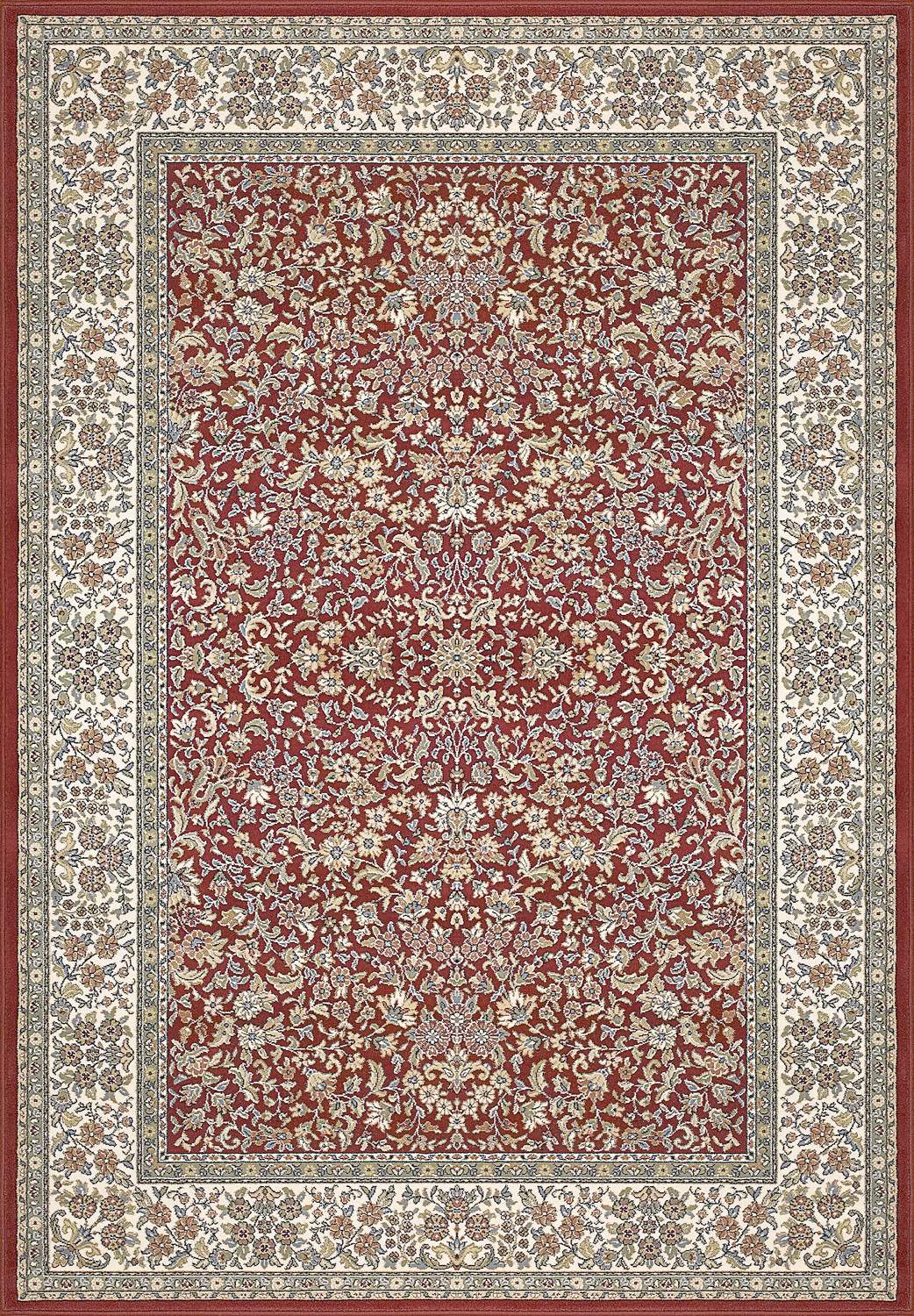 dynamic rugs ancient garden 57078 1414 red rug