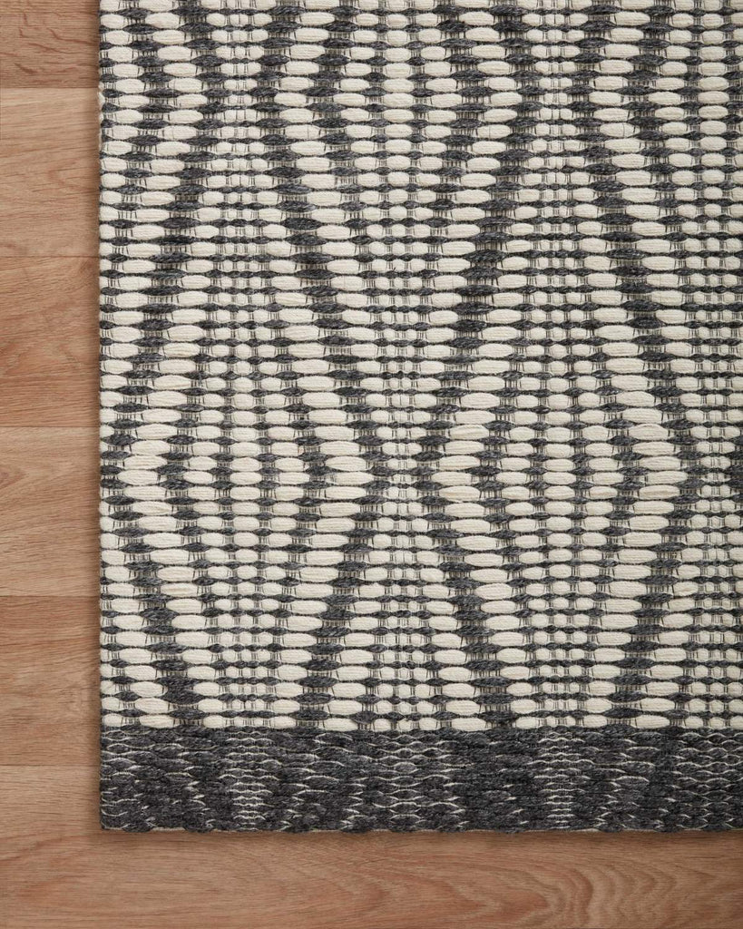 loloi rugs kenzie knz 01 ivory charcoal rug