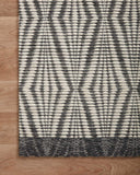 loloi rugs kenzie knz 01 ivory charcoal rug