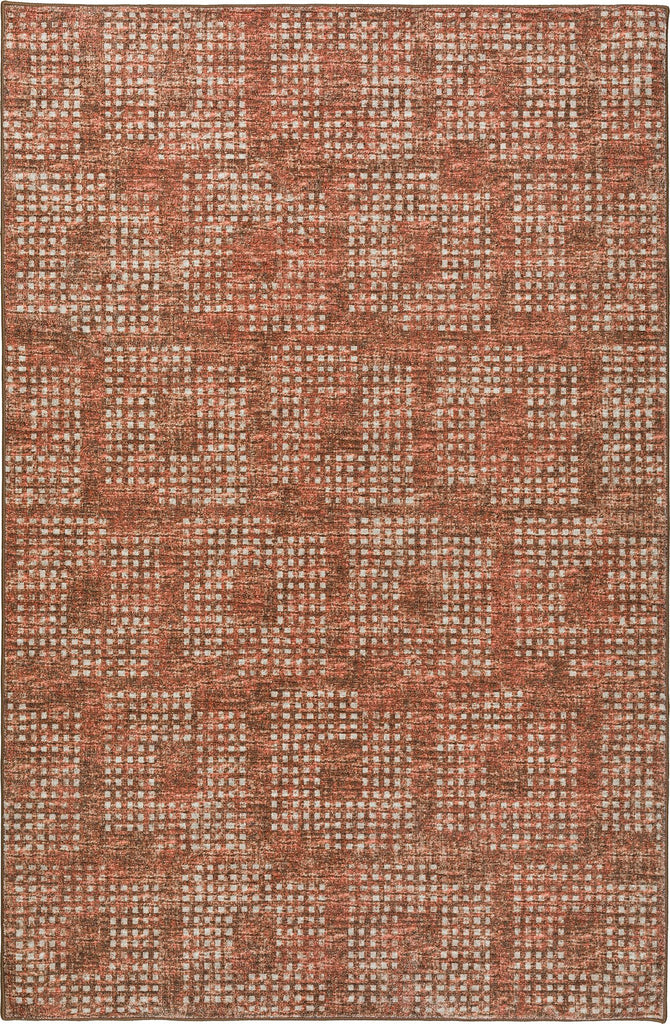 dalyn delano da1 paprika rug