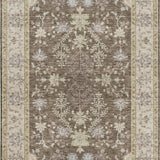 dalyn hatay hy9 brown rug