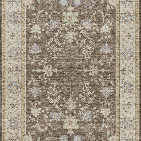dalyn hatay hy9 brown rug