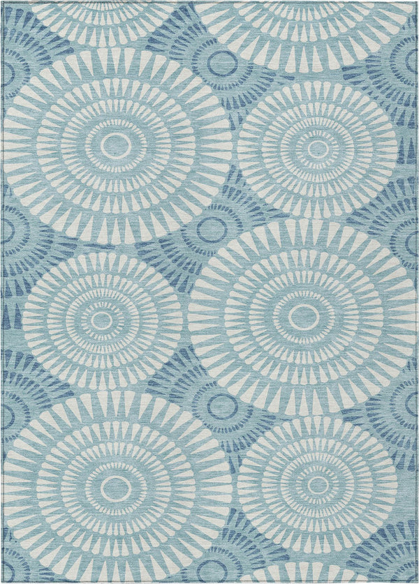 addison chantille acn877 teal rug