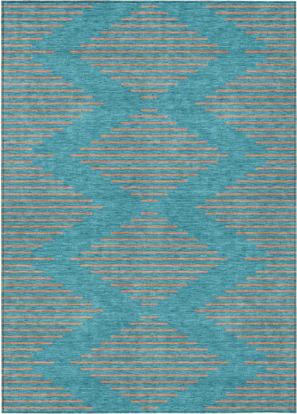 addison chantille acn1017 teal rug