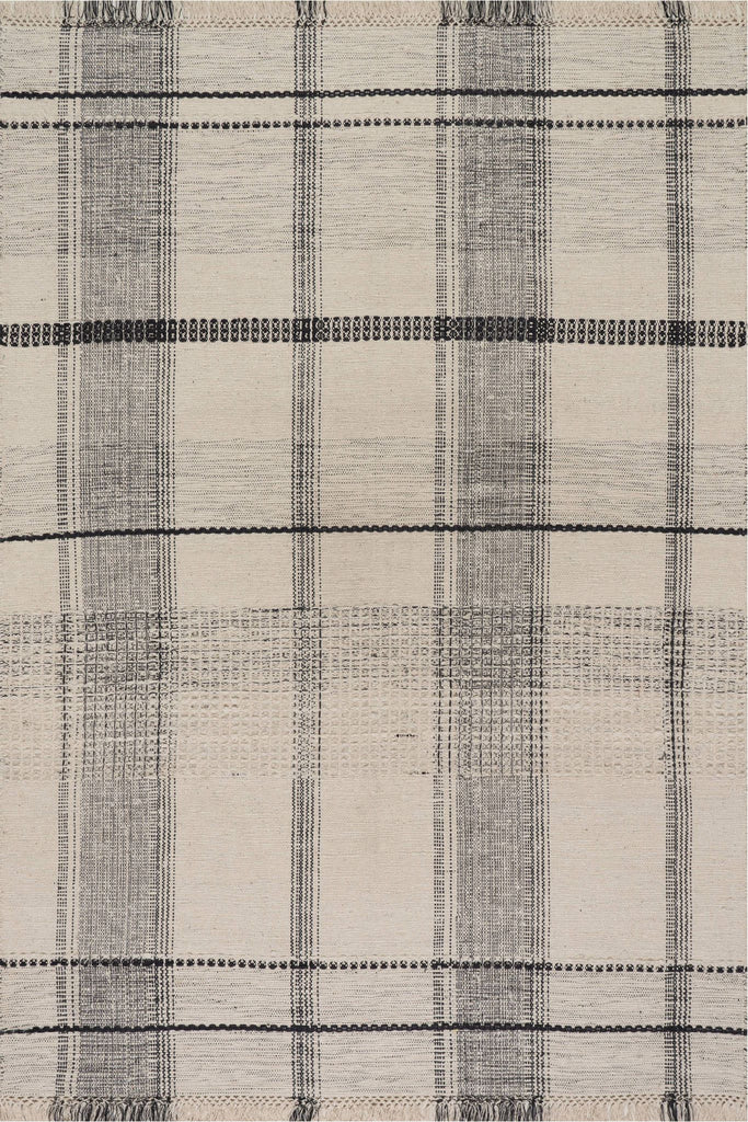 dash albert manglam arts da2378 ivory woven flatwoven cotton rug