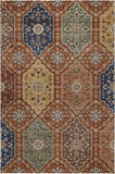 dalyn silk road sr7 paprika rug