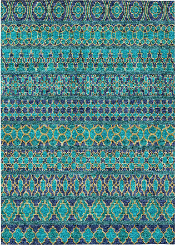 addison chantille acn726 teal rug