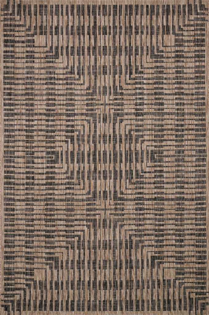 loloi isle ie 09 brown black rug