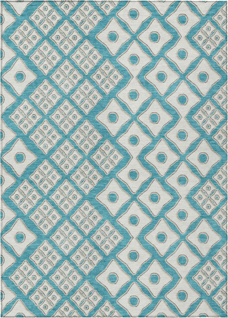 addison chantille acn866 teal rug