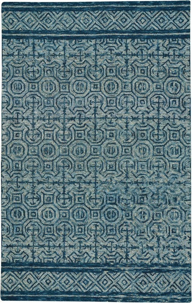 capel shakta tanda 2556 denim rug