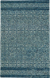 capel shakta tanda 2556 denim rug