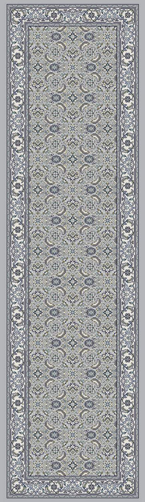 dynamic ancient garden 57011 9666 soft grey rug