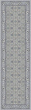 dynamic ancient garden 57011 9666 soft grey rug