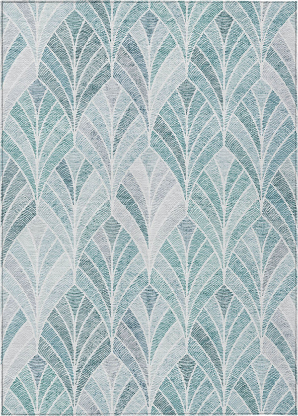addison chantille acn851 aqua rug
