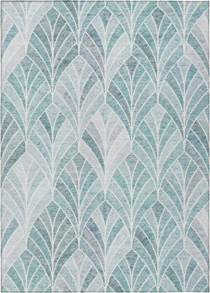 addison chantille acn851 aqua rug