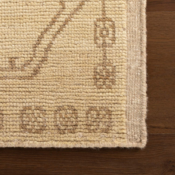 dash albert yaria da2541 beige hand knotted wool rug
