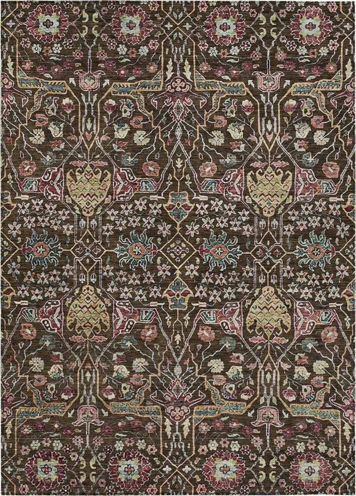 addison chantille acn1132 chocolate rug