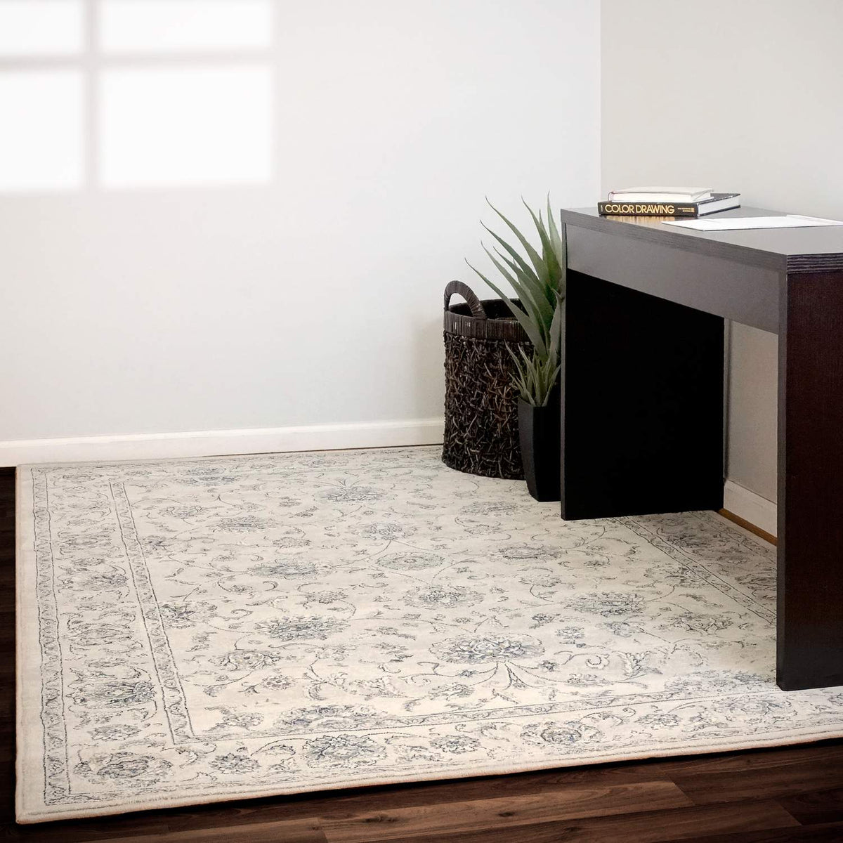 dynamic rugs ancient garden 57126 6666 cream rug