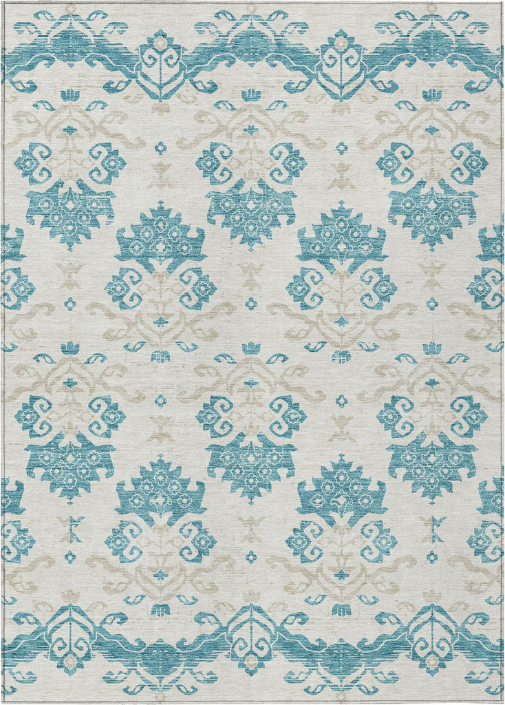 addison chantille acn759 teal rug