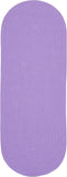 rhody happy braids hb15 solid violet rug