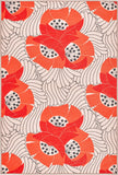 dash albert japanese poppy da2177 multi rug