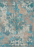 addison chantille acn936 teal rug