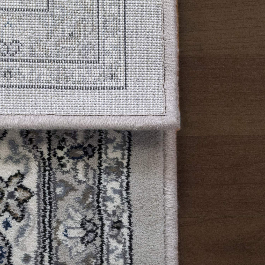 dynamic ancient garden 57011 9666 soft grey rug